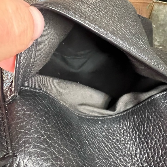 Coach Ava Pebble Leather Top Zip with Gold Chains - Picture 7 of 12